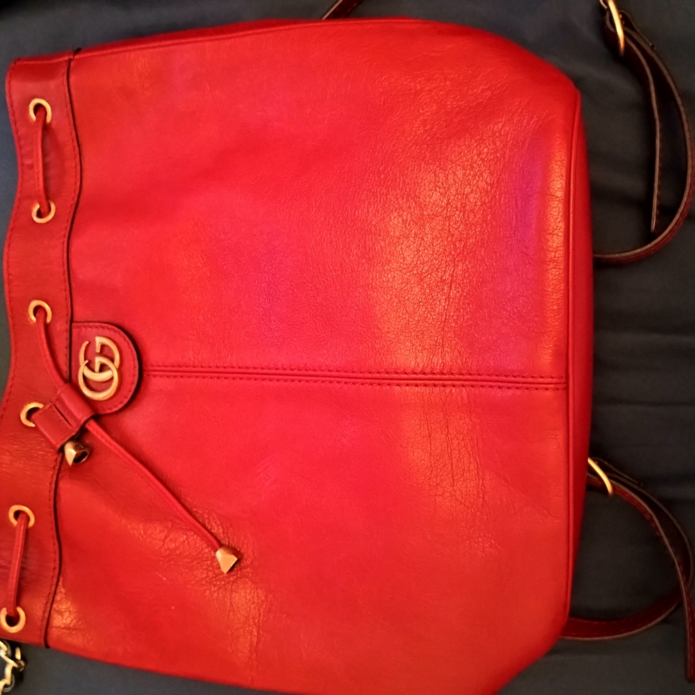 Gucci Bucket Bag Leather